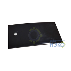 Кромка ABS SF319V-HG 45/2 Черный глянец