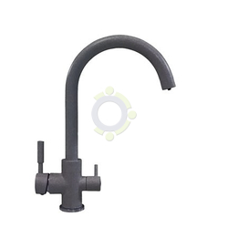 Смеситель для кухни Gota Rocio G351-213 Special с доп выходом для питьевой воды (графит)