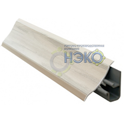 Плинтус Thermoplast АР 120 120 олива жемчужная, 3м (1230) (595)