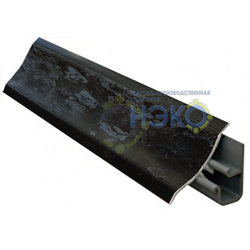 Плинтус Thermoplast АР 120 46 кастилло темный, 3м (1242/33-183) (1905)
