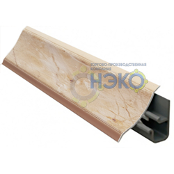 Плинтус Thermoplast АР 120 288 аламбра светлая , 3м (1269/33-185) (147)
