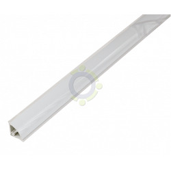 Плинтус Thermoplast АР 495 белый (201) mini выпуклый 3м