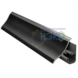 Плинтус Thermoplast АР 120 черный матовый (33-056) (901) New