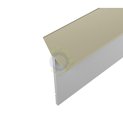Лента уплотнительная Thermoplast 9*24мм 4,2м бежевая