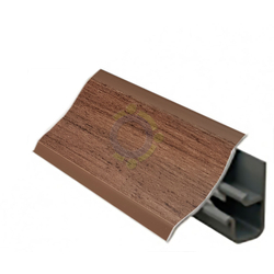 Плинтус Thermoplast АР 120 95 орех пекан, 3м (1386) (703)