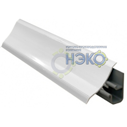 Плинтус Thermoplast АР 120 10 белый глянец, 3м (33-062/1105) (1105)