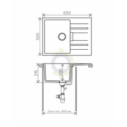 Мойка Tolero Loft TL650