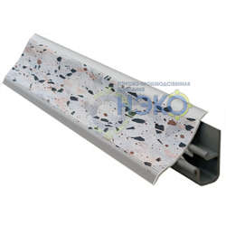 Плинтус Thermoplast АР 120 157 берилл голубой, 3м (1240) (153)