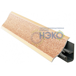 Плинтус Thermoplast АР 120 07 песок, 3м (1235) (594)