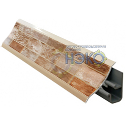 Плинтус Thermoplast АР 120 50 модена, 3м (1228) (147)