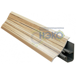 Плинтус Thermoplast АР 120 175 тростник, 3м (207) (594)