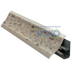 Плинтус Thermoplast АР 120 248 артстоун бежевый, 3м (1316) (841)