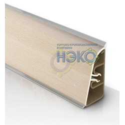 Плинтус Thermoplast АР 850 143 бежевый металл (1263) (1234)