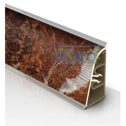 Плинтус Thermoplast АР 740 185 гранатовый опал (1324) (1243)