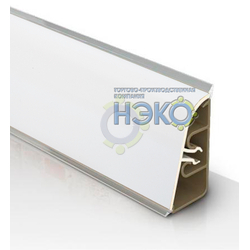 Плинтус Thermoplast АР 850 010 белый глянец (1105/44-062) (1110)
