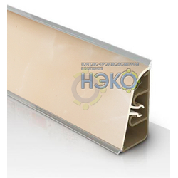 Плинтус Thermoplast АР 850 004 оникс мрамор беж (1217) (1237)
