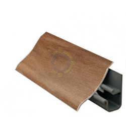 Плинтус Thermoplast АР 120 096 орех макассар (1408) (116)