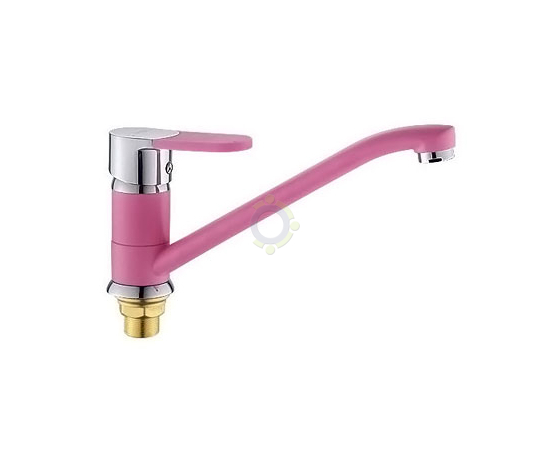 Смеситель для кухни Gota Rocio G74922313 d35 с длинным изливом, цвет розовый
