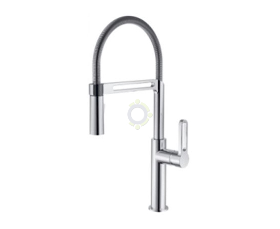 Смеситель Golden Fox Kitchen pro 11021 д/кухни с гибким изливом