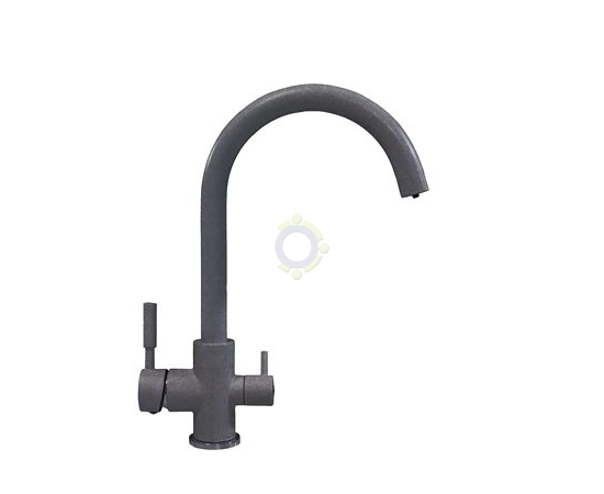 Смеситель для кухни Gota Rocio G351-213 Special с доп выходом для питьевой воды (графит)