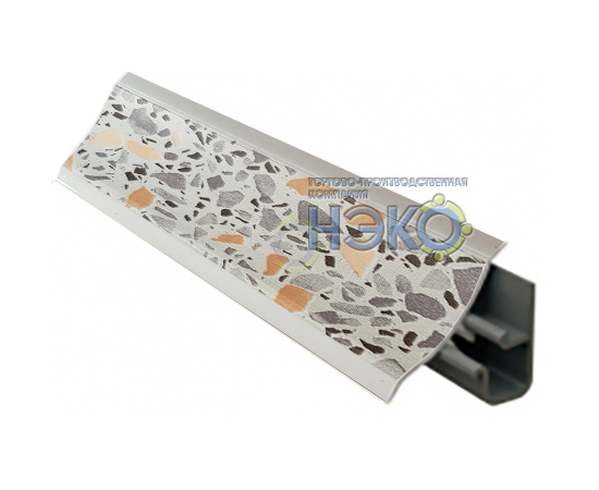 Плинтус Thermoplast АР 120 19 гранитная крошка, 3м (1218) (153)