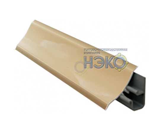 Плинтус Thermoplast АР 120 004 оникс мрамор беж.,3м (1217) (594)