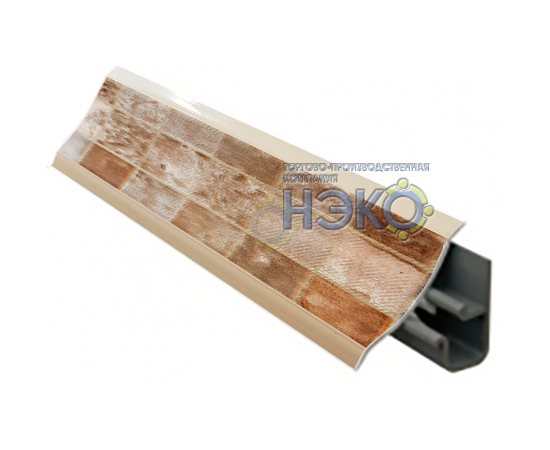 Плинтус Thermoplast АР 120 50 модена, 3м (1228) (147)