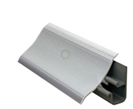 Плинтус Thermoplast АР 120 алюминий матовый, 3м (161) (820)