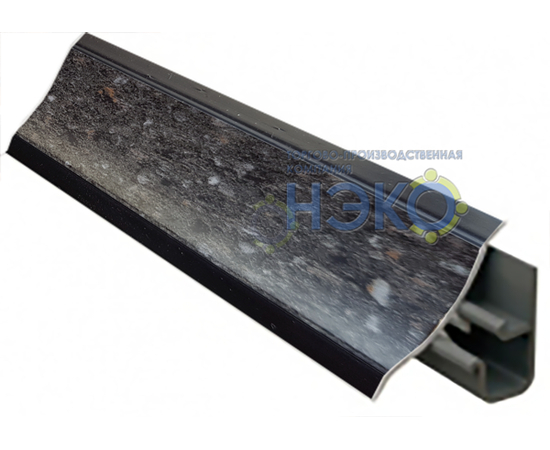 Плинтус Thermoplast АР 120 401 бриллиант черный, 3м (1314) (901)