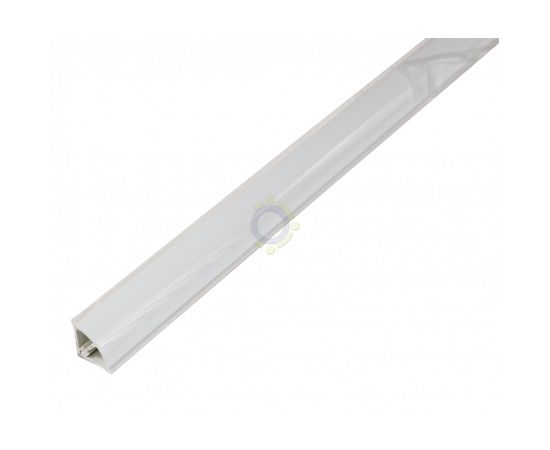Плинтус Thermoplast АР 495 белый (201) mini выпуклый 3м