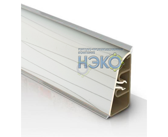 Плинтус Thermoplast АР 740 139 ледяной дождь (1257) (1110)