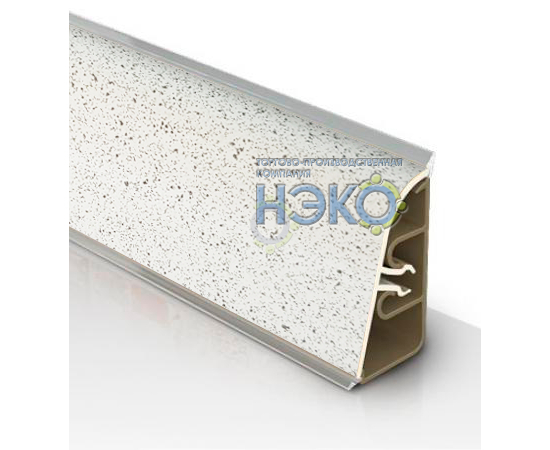 Плинтус Thermoplast АР 850 130 сахара белая (1213) (1110)
