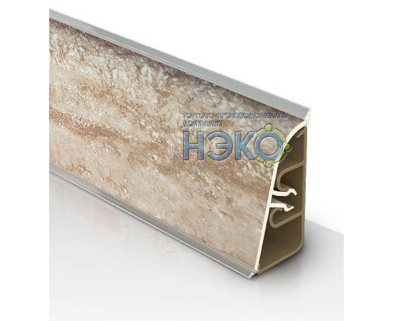Плинтус Thermoplast АР 850 074 слоновая кость (1249) (1225) замена на 44-072