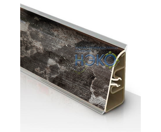 Плинтус Thermoplast АР 850 183 королевский опал тем (1283/44-178)(1241)