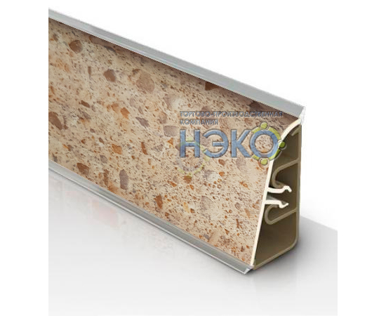 Плинтус Thermoplast АР 850 422 артстоун (1312) (1225)