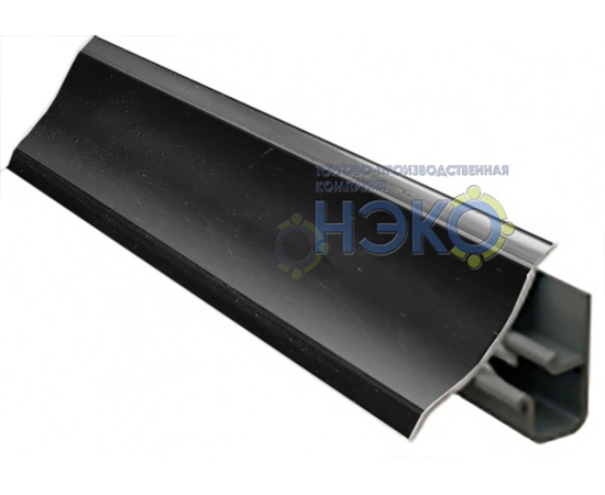 Плинтус Thermoplast АР 120 черный матовый (33-056) (901) New