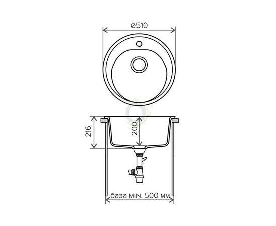 Мойка Polygran F-08 Замена на Atol- 520