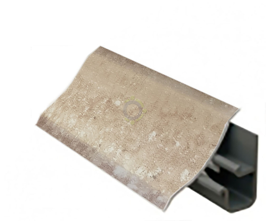 Плинтус Thermoplast АР 120 74 слоновая кость, 3м (1249) (1514)