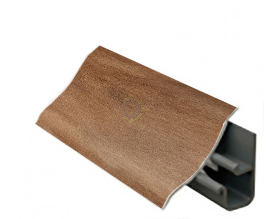 Плинтус Thermoplast АР 120 096 орех макассар (1408) (116)