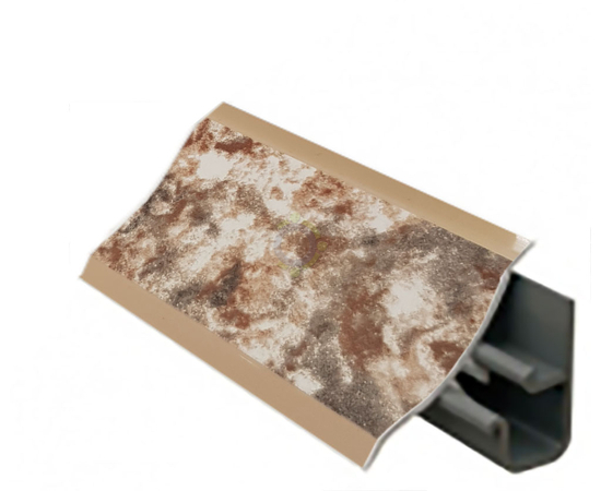 Плинтус Thermoplast АР 120 093 тилазит коричневый (1407) (151)