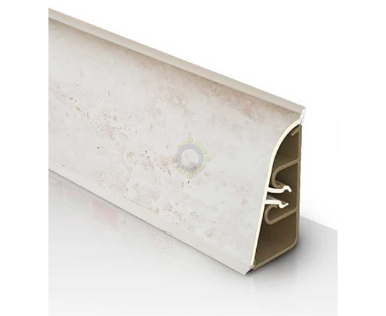 Плинтус Thermoplast АР 850 63003 Бежевый мрамор (1405) (1233)