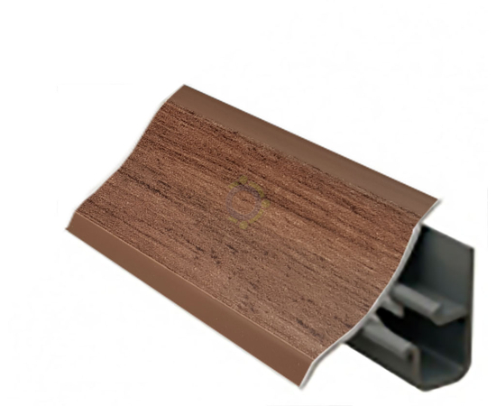 Плинтус Thermoplast АР 120 95 орех пекан, 3м (1386) (703)