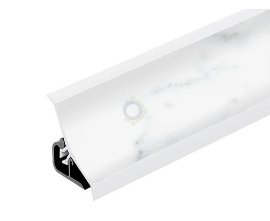 Плинтус Thermoplast АР 120 327 гранит белый (1256) (301)