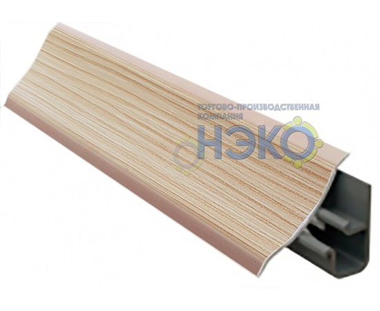 Плинтус Thermoplast АР 120 154 белый дуб (33-044/1237) (594)