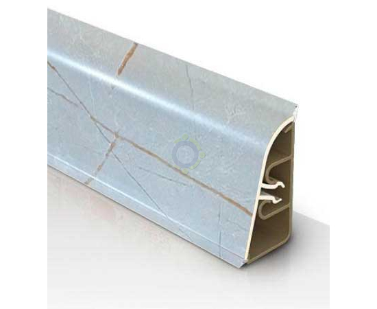 Плинтус Thermoplast АР 850 077 серый каспий (1113) (1240)