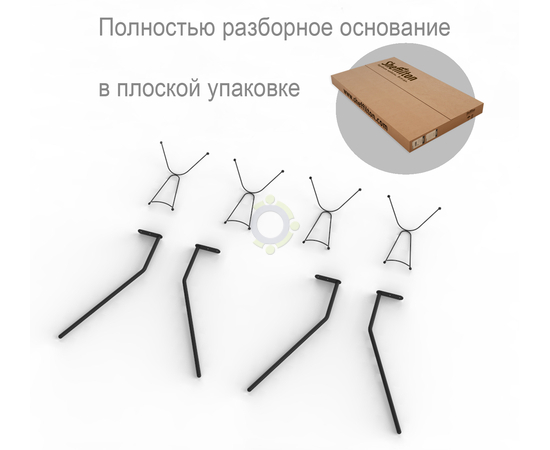 Основание для стола Sheffilton SHT-TU34-P