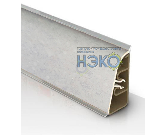 Плинтус Thermoplast АР 850 400 бриллиант белый (1296) (1240)
