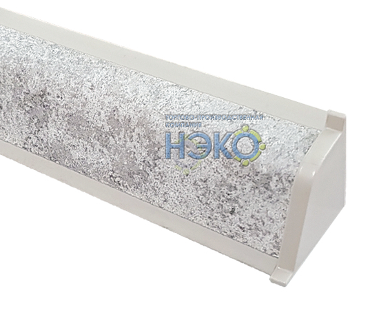 Плинтус Rehau 62024 (7480) Кальцит Серый (серый)